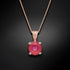 Кулон "Junona (Lotus Pink DeLite)" с кристаллами Swarovski™